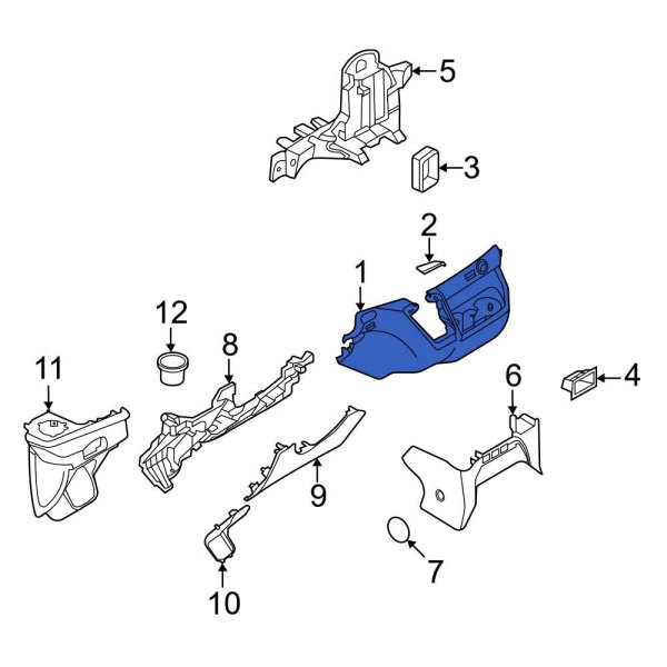 Instrument Panel Storage Compartment