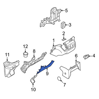 Ford OE - Instrument Panel Knee Bolster