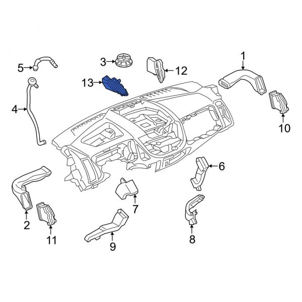 Dashboard Air Vent