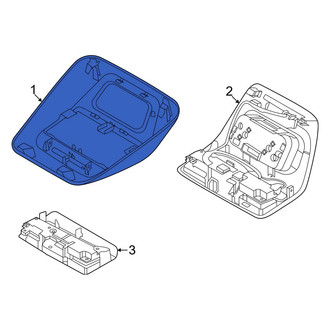 Ford OE - Upper Overhead Console