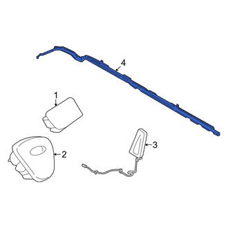 Ford OE - Left Curtain Air Bag