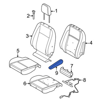 Ford OE - Front Left Seat Armrest