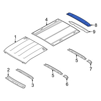 Ford OE - Rear Roof Panel