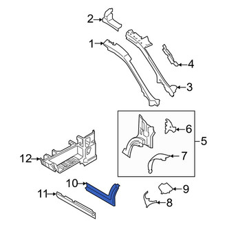 Ford OE - Left Rocker Panel