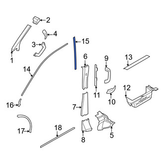 Ford OE - Door Seal