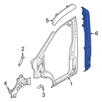 Ford OE - Left Inner Body B-Pillar