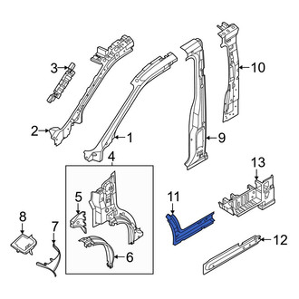 Ford OE - Left Rocker Panel