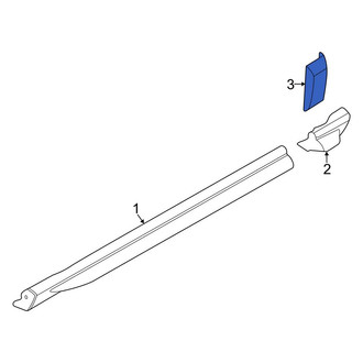 Ford OE - Right Side Body Panel Molding