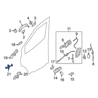 Ford OE - Front Door Check