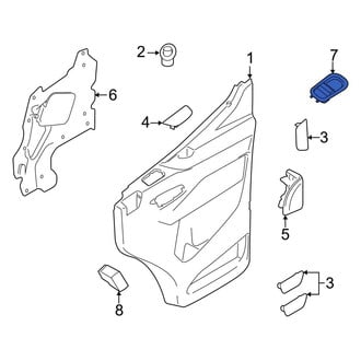 Ford OE - Front Left Door Window Switch