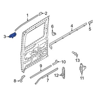 Ford OE - Right Upper Sliding Door Roller