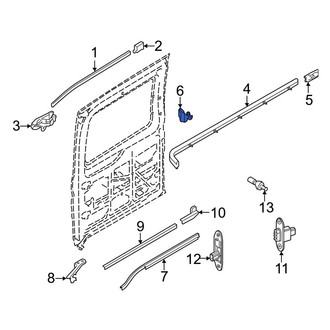 Ford OE - Right Center Sliding Door Roller