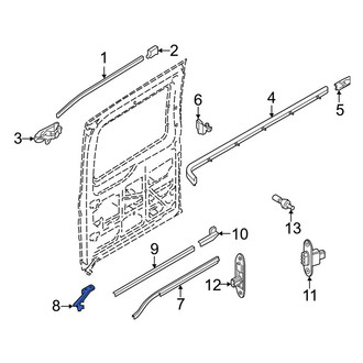 Ford OE - Right Lower Sliding Door Roller