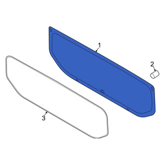 Ford OE - Rear Back Glass