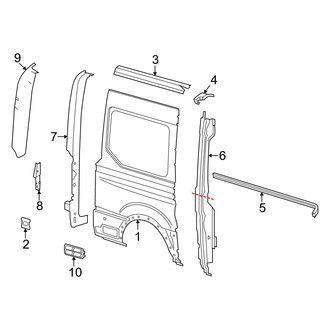 Ford OE - Side Panel & Components (Passenger Side)