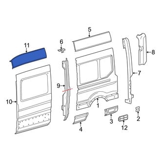 Ford OE - Rear Left Lower Rearward Quarter Panel Extension