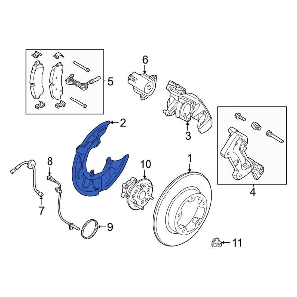 ford-oe-nk4z2c028a-rear-brake-dust-shield