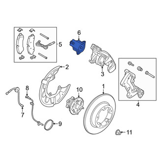 Ford OE - Rear Parking Brake Actuator
