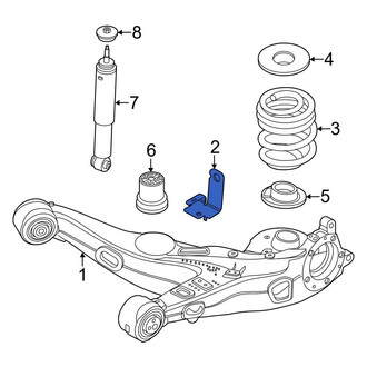 Ford OE - Left ABS Wheel Speed Sensor Bracket