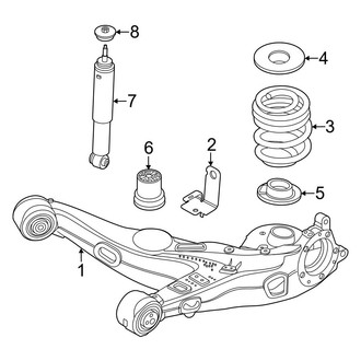 Ford OE - Rear Suspension - Suspension Components