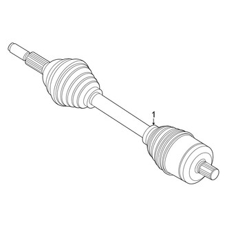 Ford OE - Rear Suspension - Drive Axles (Base)