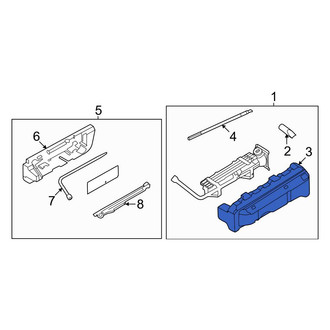 Ford OE - Floor Storage Compartment