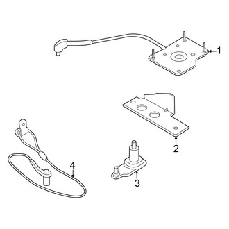 Ford OE - Rear Body & Floor - Spare Tire Carrier (Cab & Chassis / Cutaway Van)