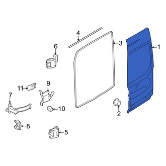 Ford OE - Rear Right Door Shell
