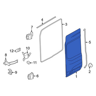 Ford OE - Rear Left Door Shell