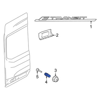 Ford OE - Left Door Stop Bracket