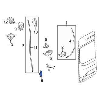 Ford OE - Rear Left Keyless Entry Receiver