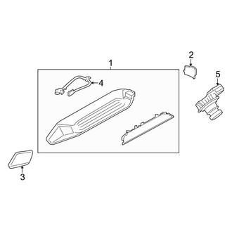 Ford OE - Rear Lamps - High Mount Lamps (Extended Cargo Van / Standard Cargo Van)