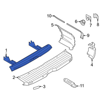 Ford OE - Rear Bumper Impact Bar