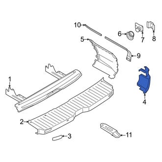 Ford OE - Rear Left Bumper Corner Cover