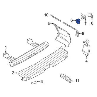 Ford OE - Rear Left Bumper Cover Stop