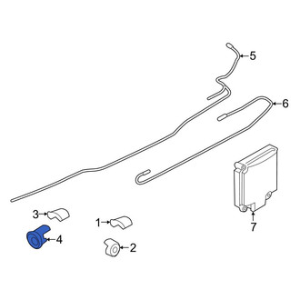 Ford OE - Rear Right Parking Aid Sensor Housing