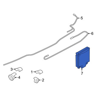 Ford OE - Rear Left Blind Spot Detection System Warning Sensor