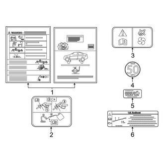 Ford OE - Information Labels - Labels