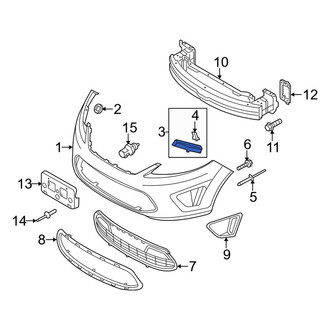 Ford OE - Front Right Bumper Cover Bracket