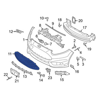 Ford OE - Front Upper Grille
