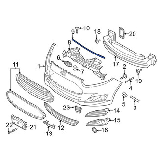 Ford OE - Front Bumper Seal