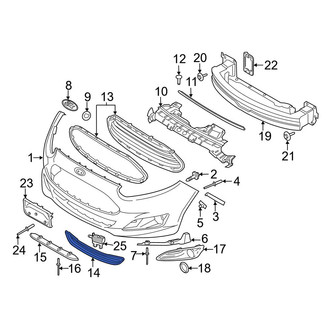 Ford OE - Front Lower Grille
