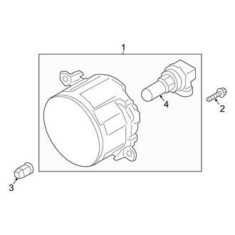 Ford OE - Front Lamps - Fog Lamps