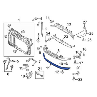 Ford OE - Front Stone Deflector