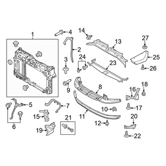 Ford OE - Radiator Support