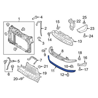 Ford OE - Front Stone Deflector