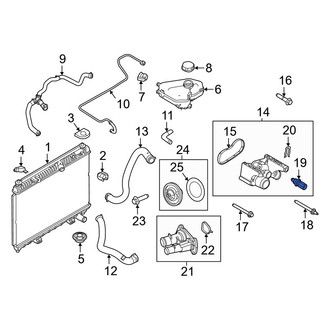 Ford OE - Engine Coolant Temperature Sensor