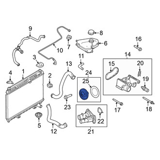 Ford OE - Engine Coolant Thermostat