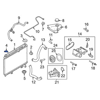 Ford OE - Grille Bracket