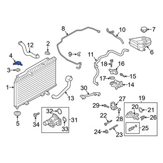 Ford OE - Grille Bracket